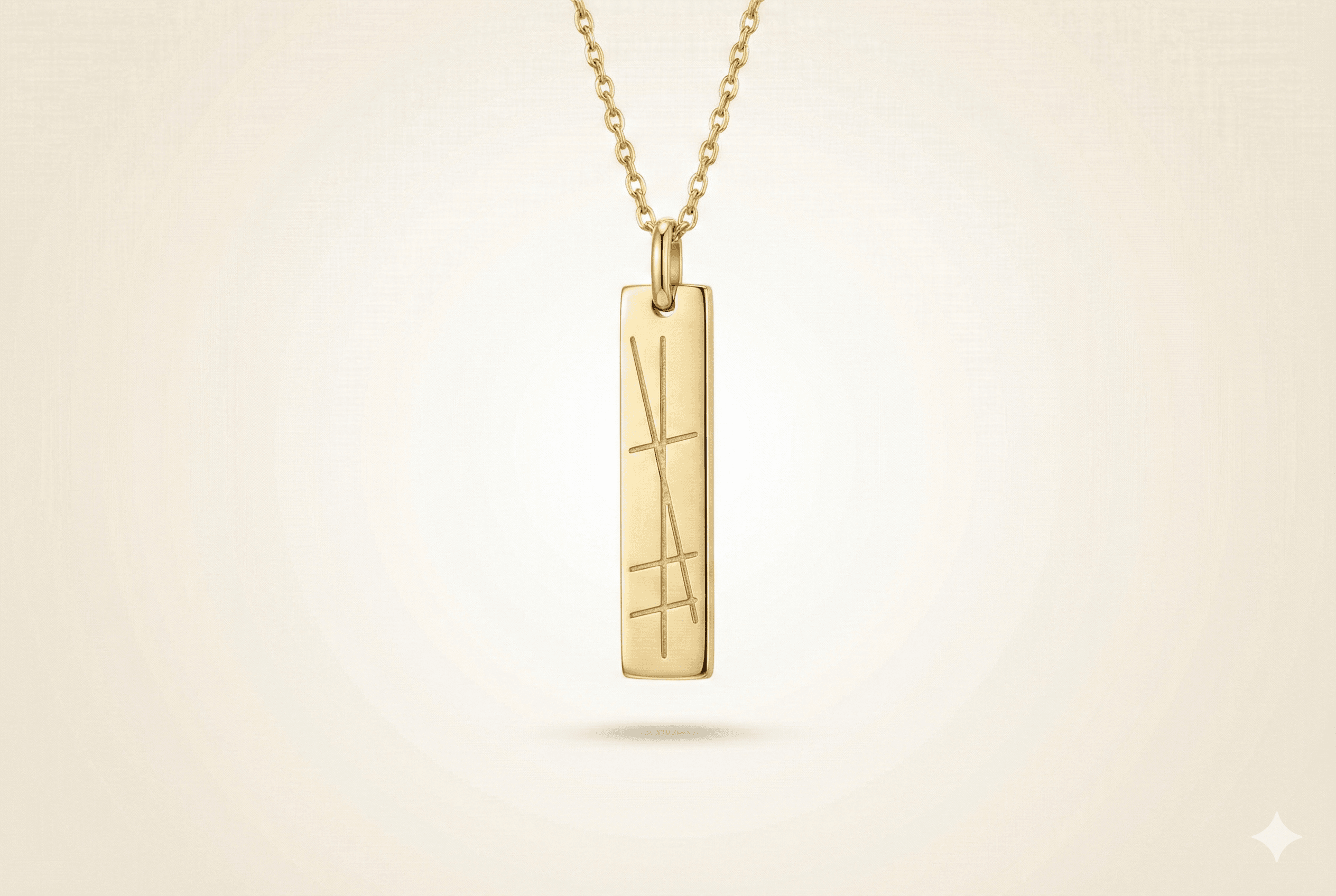 GPS Coordinates Pendant