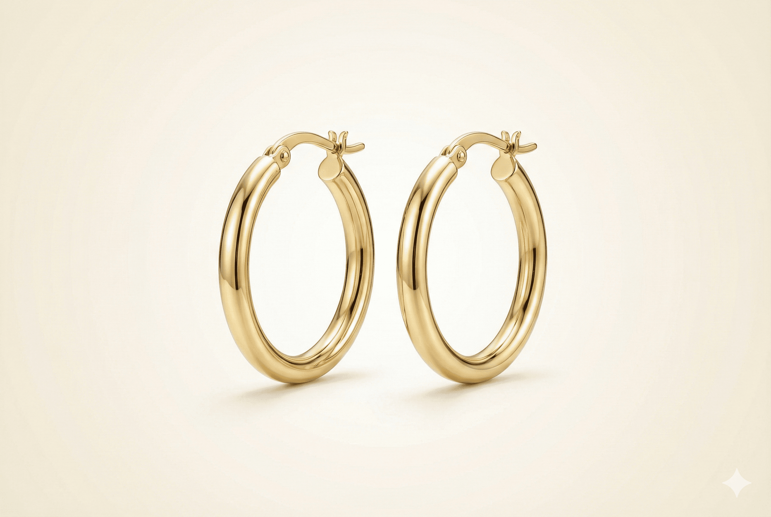 Gold Hoop Earrings