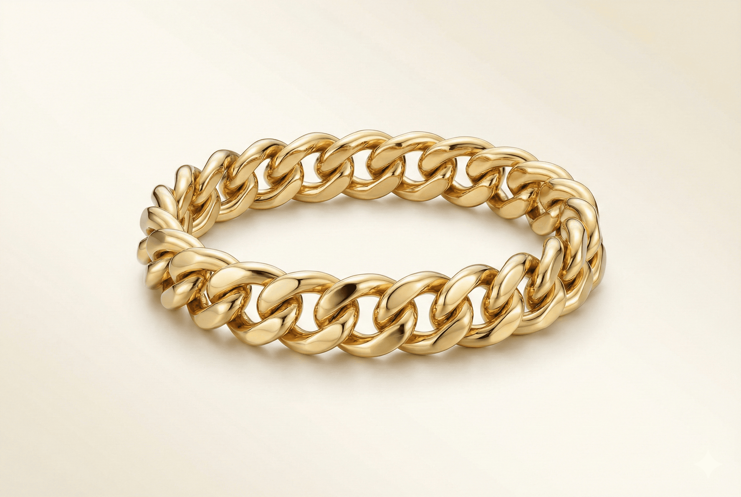 Mens Curb Chain Bracelet