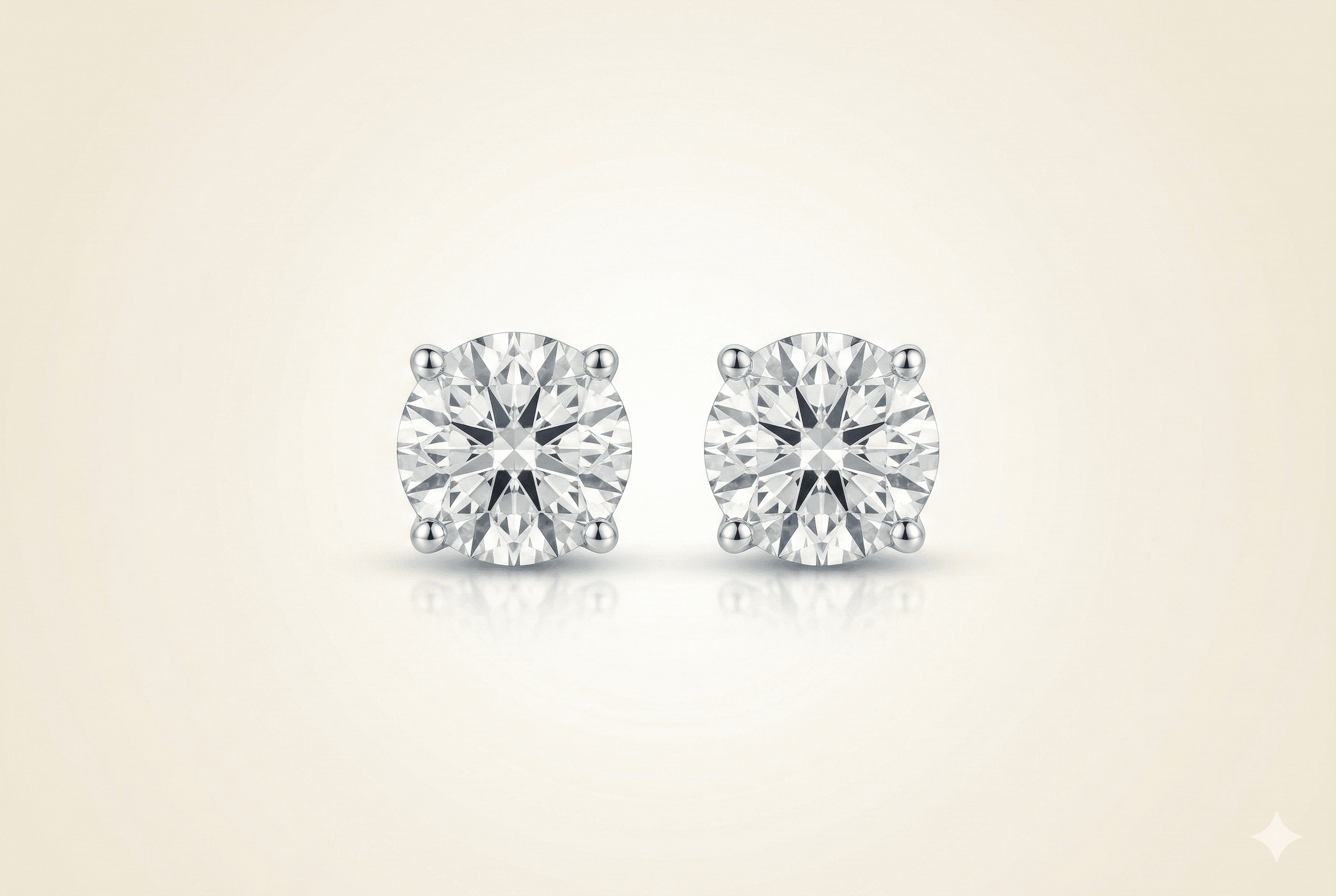 Diamond Stud Earrings